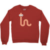 cacing bae senyum Crewneck Sweatshirt
