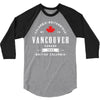 vancouver canada 2400x3200 3/4 Sleeve Shirt