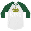 king 3/4 Sleeve Shirt