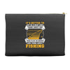 Sit In Church And Think About Fishing Accessory Pouches