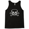 skull rock music gift new Tank Top