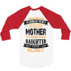 Super Cool Mother Of A Freaking Awesome Granddaughter 3/4 Sleeve Shirt