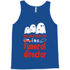 can't scare me halloween funeral direct Tank Top