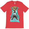 pizza shark graphic T-Shirt