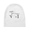 be together it's complicated math Baby Beanies