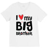 I Love My Big Brother V-Neck Tee