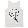 stick man skydiving Tank Top