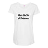 A PRINCESS Maternity Scoop Neck T-shirt