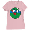 who watches the pizza Ladies Fitted T-Shirt