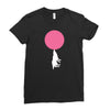 bubble moon Ladies Fitted T-Shirt
