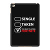 too busy playing fortnite White Logo iPad Mini 4
