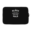 the black hole Laptop sleeve