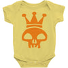 king skull emo club pirate dance music reggae Baby Onesie