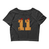 Eleven Waffle Crop Top