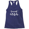 feminist witch Racerback Tank