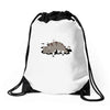 meet my home Drawstring Bags