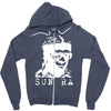 sun ra Zipper Hoodie