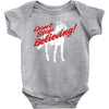 don't stop believing unicorn Baby Bodysuit