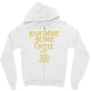 nightmare before coffee Zipper Hoodie