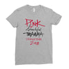 pink beautiful trauma world tour 2018 Ladies Fitted T-Shirt