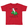 To The Disco (Unicorn Riding Triceratops) Toddler T-shirt