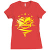 eryctriceps limited edition gold foil t shirt Ladies Fitted T-Shirt