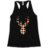 christmas deer Racerback Tank