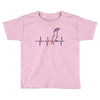 my heart beats for parrots Toddler T-shirt