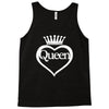 funny  queen of everything gift bride honeymoon hen night fashion fema Tank Top