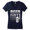 Beer Club Pub Women's V-Neck T-Shirt