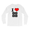 i love code Long Sleeve Shirts