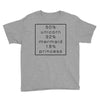 50 % unicorn Youth Tee