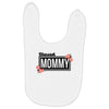 blessed mommy  flower Baby Bibs