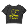 mermaid in training Crop Top