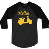 retro kult vespa 50 t shirt scooter roller s m l xl xxl 3/4 Sleeve Shirt