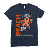 wear peach for  my [you can write any name] Ladies Fitted T-Shirt