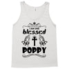 I Am One Blessed Poppy Tank Top