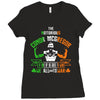 conor mcgregor notorious go to war irish Ladies Fitted T-Shirt