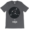 Virgo Zodiac Sign Minimal Design T-Shirt