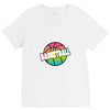 neon basketball V-Neck Tee