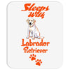 Sleeps With Labrador Retriever Mousepad