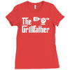 the grillfather Ladies Fitted T-Shirt