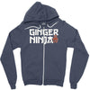 ginger ninja Zipper Hoodie
