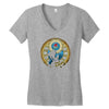 la danse de la rose Women's V-Neck T-Shirt