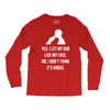 yes, i let my dog lick my face Long Sleeve Shirts