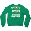 Super Cool Mother Of A Freaking Awesome Granddaughter Crewneck Sweatshirt