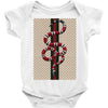 Gucci Pattern and Snake Baby Bodysuit