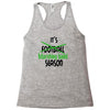 its marching band season green Racerback Tank