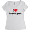 I Love Acupuncture Women's Triblend Scoop T-shirt