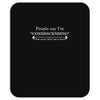 people say i'm condescending Mousepad